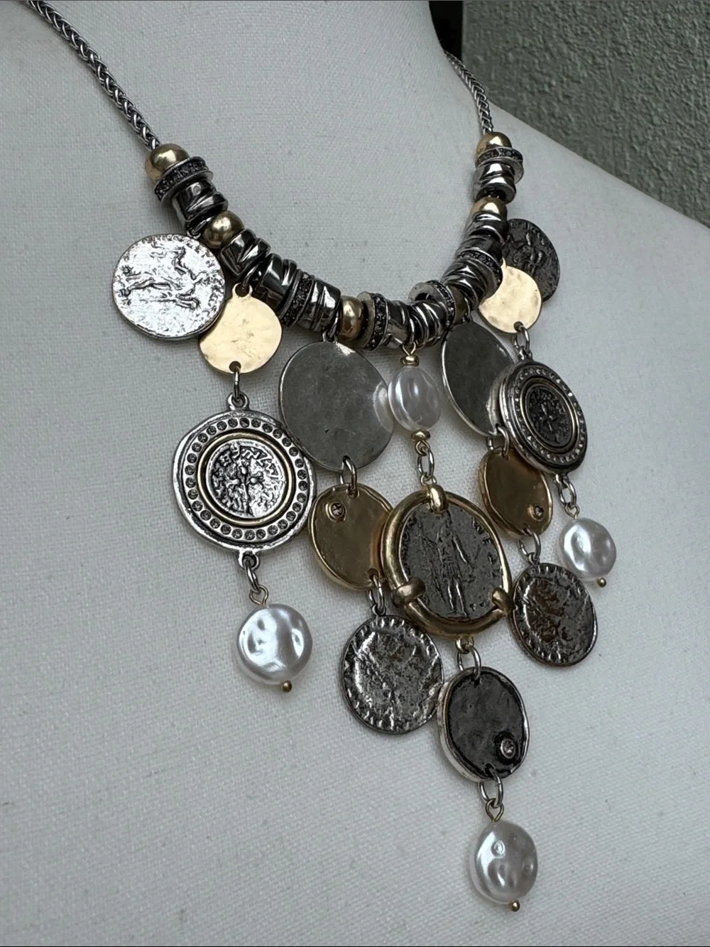 Chico’s coin necklace - NWOT